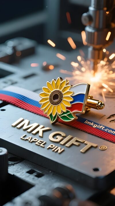 in989-Цветок-верности-распускающийся-между-белым-синим-и-красным-духовный-тотем-в-запонках-с-российским-флагом