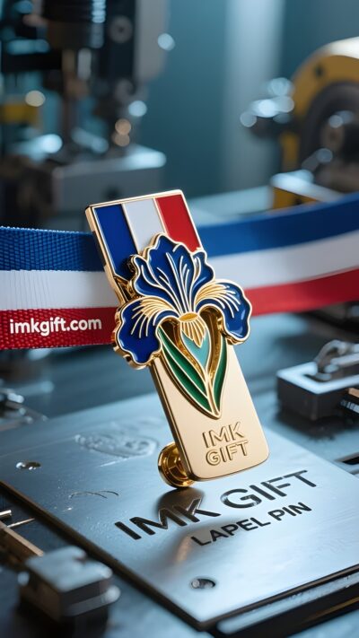 in987-Marque-pages-Iris-et-drapeau-tricolore-Un-guide-de-vie-qui-ne-s-39-efface-jamais