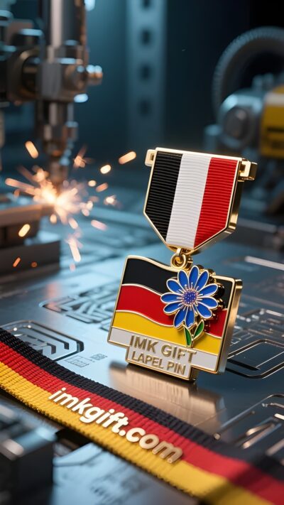 in988-Kornblumenmedaille-in-Schwarz-Rot-und-Gold-Mut-und-Hoffnung-die-niemals-verblassen