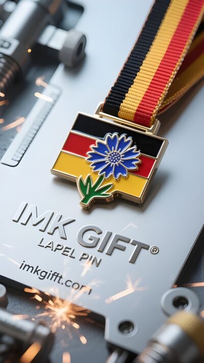 in990-Schwarz-Rot-Gold-und-Kornblumen-Medaille-der-Wiedergeburt