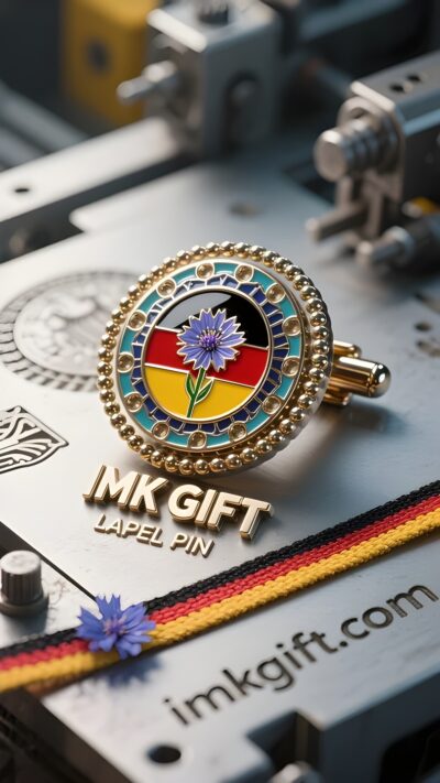 in998-Kornblumen-Manschettenknöpfe-mit-Tricolore-Sterne-wachsen-in-den-Rissen