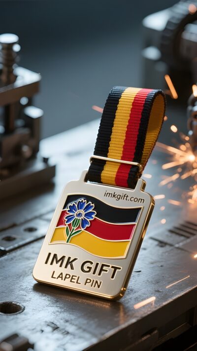 in992-Kornblumen-an-der-Tasche-befestigt-ein-Zeichen-des-Glaubens-auf-der-Reise