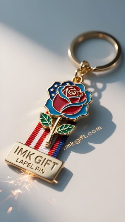 in996-Star-Spangled-Heart-in-Rose-Keychain