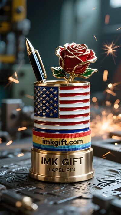 in991-Star-Spangled-Heart-in-Rose-Pen-Holder